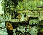 Pierre Auguste Renoir la grenouillere Sweden oil painting artist